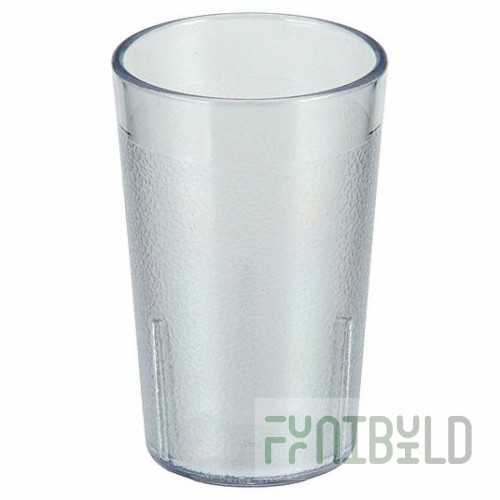 Carlisle 5501-807 5 Oz Stackable Tumbler Textured Clear SAN Plastic