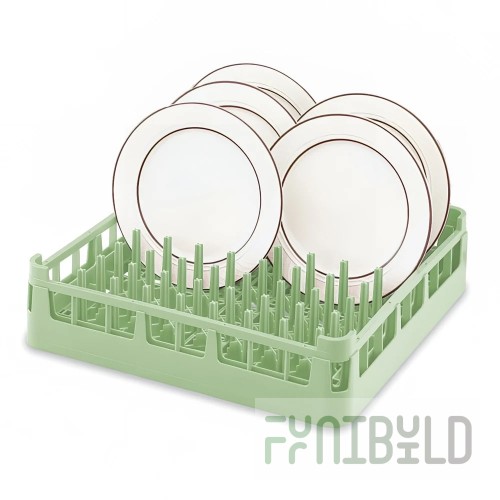 Vollrath 5267210 19-3/4 Inch Signature Plate Rack Polypropylene Green