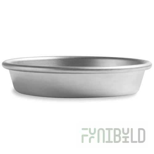 Vollrath 6714N 14 Inch Pizza Pan Deep Dish Tapered Aluminum Natural Finish