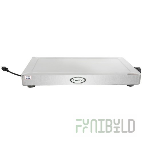 Cadco WTBS-3N-HD-SS 24 Inch Heavy Duty Buffet Warmer with Pans
