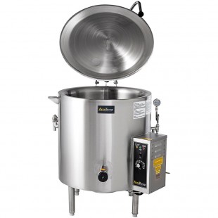 AccuTemp ALLGB-40MV 37 Inch Gas Stationary Kettle Mixer 2 Speed 83100 BTU