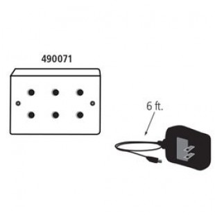 Rubbermaid 490071 TC OneShot A/C Adapter Electric Plug for Soap Dispensers Rubbermaid 490071 TC OneShot A/C Adapter Electric Plug for Soap Dispensers