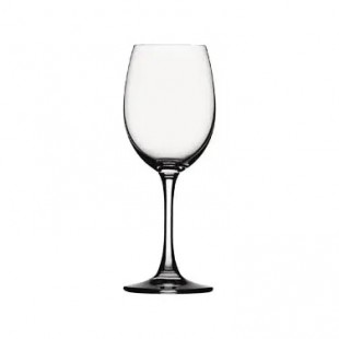 Libbey 4078002 9-3/4 Oz Dishwasher Safe White Wine Glass Break Resistant Crystal