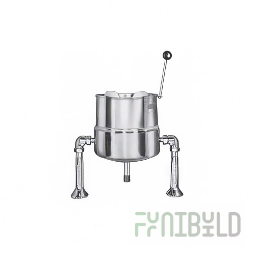 Groen TDA/1-40 40 Quart Direct Steam Countertop Kettle Stainless Steel with Hand Tilt