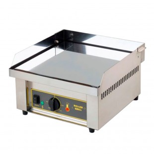 Equipex PCC-400 15 Inch Chrome Coated Steel Electric Griddle with Satin Finish