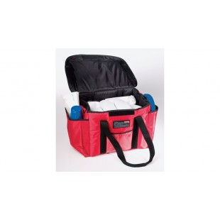 Rubbermaid FG9F4000RED 15 Inch Food Carrier Nylon Insulated Sandwich Delivery Bag Red