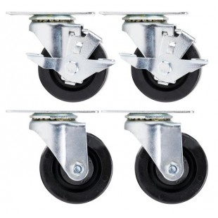 Beverage Air 00C28S110A-- 3 Inch Casters Set Of 4 For GF24 34 48 Models