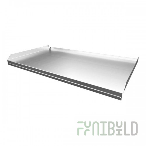 Lincoln L2007 25 Inch Short Exit Shelf Stainless Steel with Durable Finish