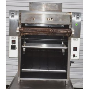 Nieco LLC JF63-2-G 40 Inch Gas Conveyor Broiler with Bun Grill 58000 BTU Nieco LLC JF63-2-G 40 Inch Gas Conveyor Broiler with Bun Grill 58000 BTU