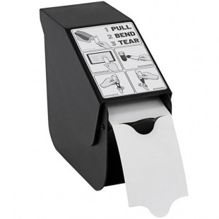Bunn 57472.0000 3.5 Inch Paper Napkin Dispenser Black with Compatible Sleeve Rolls Bunn 57472.0000 3.5 Inch Paper Napkin Dispenser Black with Compatible Sleeve Rolls
