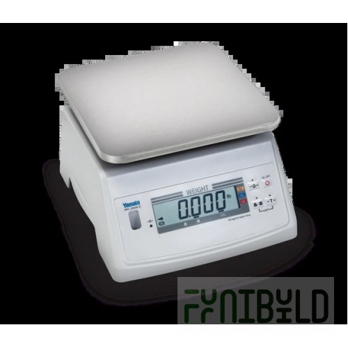 Yamato PPC-200W-II-20 9 Inch Stainless Steel Washdown Portion Control Scale Digital