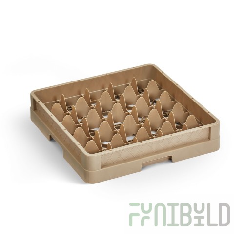 Vollrath CR8D 19 Inch Traex Compartment Rack Beige NSF Made in USA