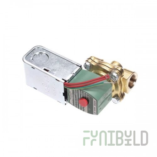 Salvajor AS8208 1/2 Inch Electric Solenoid Valve with Flow Control
