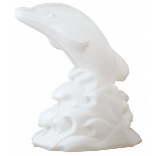 Carlisle SDO102 20 Inch Dolphin Ice Mold Single Use Polyethylene White Carlisle SDO102 20 Inch Dolphin Ice Mold Single Use Polyethylene White