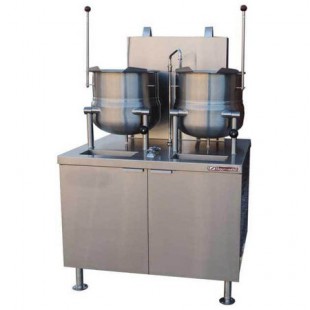Southbend EMT-6S-6 Kettle/Cabinet Assembly Electric (2) 6 Gallon Tilting Kettles