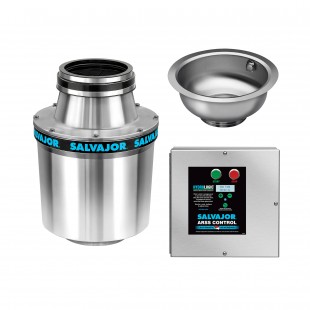 Salvajor 300-CA-ARSS-P Disposer 3 Hp Motor with Cone Assembly