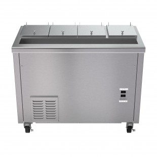 Stoelting DC4T-37-A 44-3/8 Inch Dipping Cabinet with Condiment Rail 1300 BTU