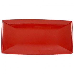 Thunder Group 49168PR 16 Inch Tray with Melamine Pure Red Rectangular Thunder Group 49168PR 16 Inch Tray with Melamine Pure Red Rectangular