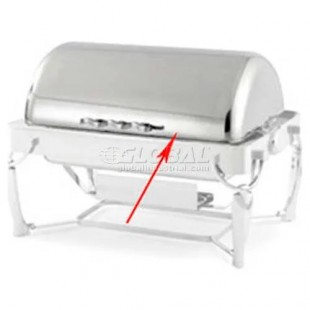 Vollrath 4634020-1 Full Size Replacement Dome Cover Stainless for Chafer