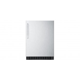 Summit FF64BXCSSTB 24 Inch All-Refrigerator 4.6 Cu.ft Stainless Steel with Frost-free