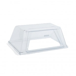 Nemco 8033GD 27 lbs Self-serve Door Sneeze Guard Polycarbonate Clear