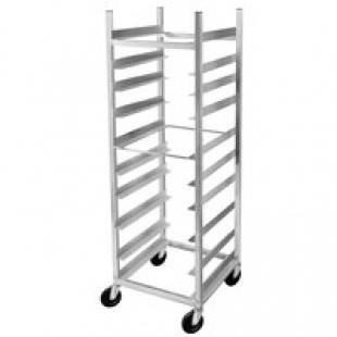Channel AXD-GRR-8 24 Inch Glass Rack with EXTRA Heavy-Duty Aluminum Construction Channel AXD-GRR-8 24 Inch Glass Rack with EXTRA Heavy-Duty Aluminum Construction