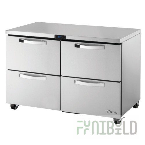 True Refrigeration TUC-48-LP-HC~SPEC3 48 Inch Stainless Steel Refrigerator 2 Section