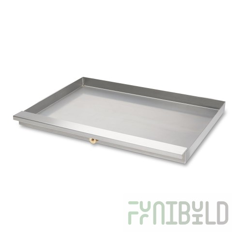 Crown Verity ZCV-8025-K Grease and Water Tray for MCB-30 Stainless Steel