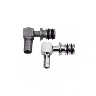 Everpure 84-1194-00 3/8 Inch Quick-Connect Elbow Fitting Stainless Steel