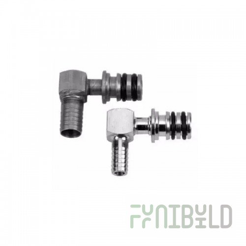 Everpure 84-1194-00 3/8 Inch Quick-Connect Elbow Fitting Stainless Steel