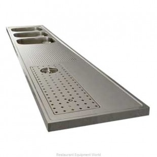 Micro Matic ET-2500 97 to 120 Inch Underbar Beer Station Modular with (3) Sinks
