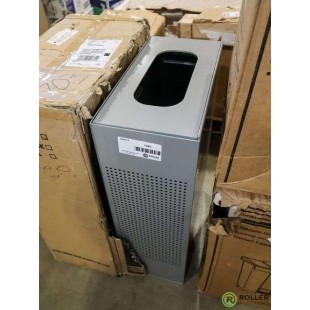 Rubbermaid FGSR14EPLSM 19-1/2 Inch Rectangular Trash Receptacle Steel with Leak proof Liner