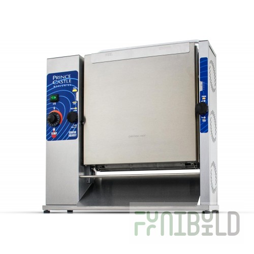 Prince Castle 297-T9B 25 Inch Slim-Line Vertical Contact Toaster with Removable Conveyor