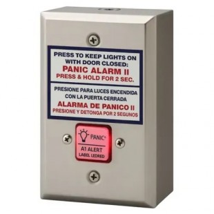 Kitchen Brains IP-1 WE 9 Inch Illuminated Pushbutton with Enclosure and Light Control