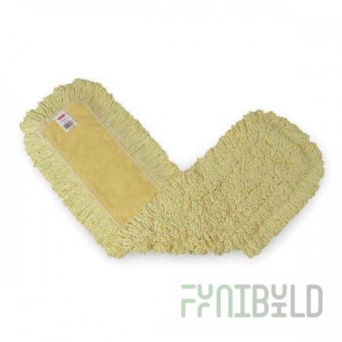 Rubbermaid FGJ15503YL00 36 Inch Looped End Dust Mop Yellow Blend Made in USA