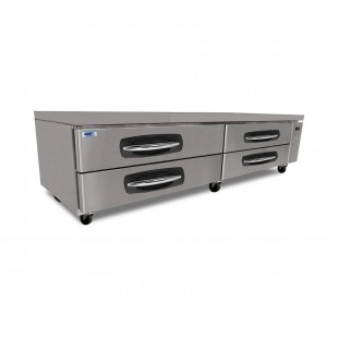 Nor-Lake NLCB96 96 Inch Refrigerated Base 21.4 Cubic Feet with 4 Drawers Nor-Lake NLCB96 96 Inch Refrigerated Base 21.4 Cubic Feet with 4 Drawers