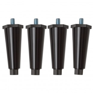 Hatco F-LEGS-4 4 Inch Adjustable Legs with Brackets Stainless Steel Support Hatco F-LEGS-4 4 Inch Adjustable Legs with Brackets Stainless Steel Support