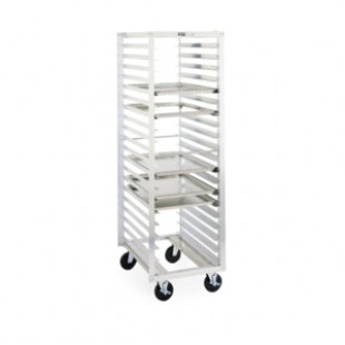 Metro RD13NA37 Bun Pan Rack Mobile 40 Pans End Loading Aluminum Gray Metro RD13NA37 Bun Pan Rack Mobile 40 Pans End Loading Aluminum Gray