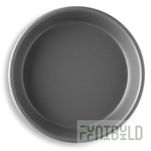 Vollrath 6708HC 8 Inch Aluminum Deep Dish Tapered Pizza Pan with Hard Coat Finish