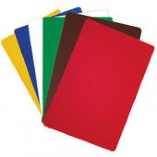 Admiral Craft FCB-1824/W 24 Inch Polypropylene Cutting Mat White - Flexible