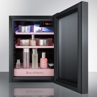 Summit LX114LPT1 14 Inch BeautiFridge Electric Countertop Refrigerator Black