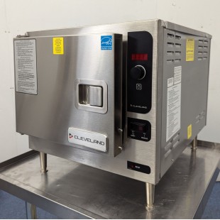 Cleveland 22CET3.1@2403QS 21 Inch Electric SteamChef Convection Steamer with SureCook Controls