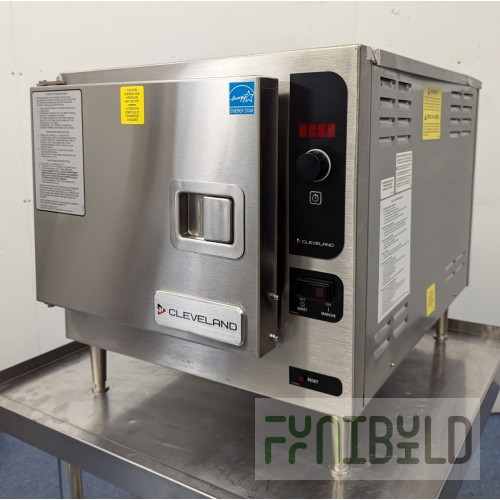 Cleveland 22CET3.1@2403QS 21 Inch Electric SteamChef Convection Steamer with SureCook Controls