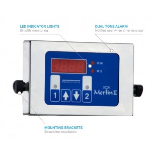Prince Castle 740-T2HW 7.87 Inch Timer Electronic Dual Function Handwashing with Mounting Brackets Prince Castle 740-T2HW 7.87 Inch Timer Electronic Dual Function Handwashing with Mounting Brackets