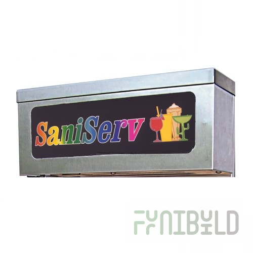 SaniServ J00228 24 Inch Light Box Electric Sign Lighted for Models 708 and 709