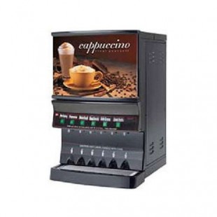 Grindmaster Cecilware GB8MP-10-LD-U 27 Inch Electric Beverage Dispenser with 7 Hoppers
