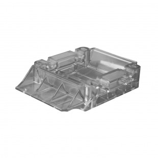 Alfa HOL421C 5 Oz Clear Hopper Bottom for Hollymatic Patty Makers