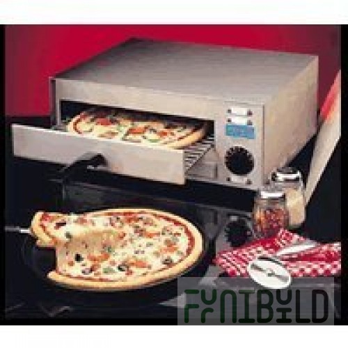 Nemco 6215 19 Inch Electric Pizza Oven Countertop with Stainless Steel Construction