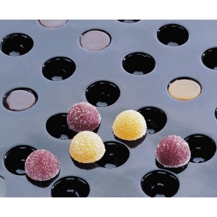 Matfer 336039 23-3/4 Inch Flexipan Mini Cones Mold Non-Stick Silicone 96 Cups