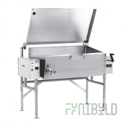 AccuTemp ALTES-30-QS 46 Inch Electric Tilting Skillet Braising Pan Stainless Steel